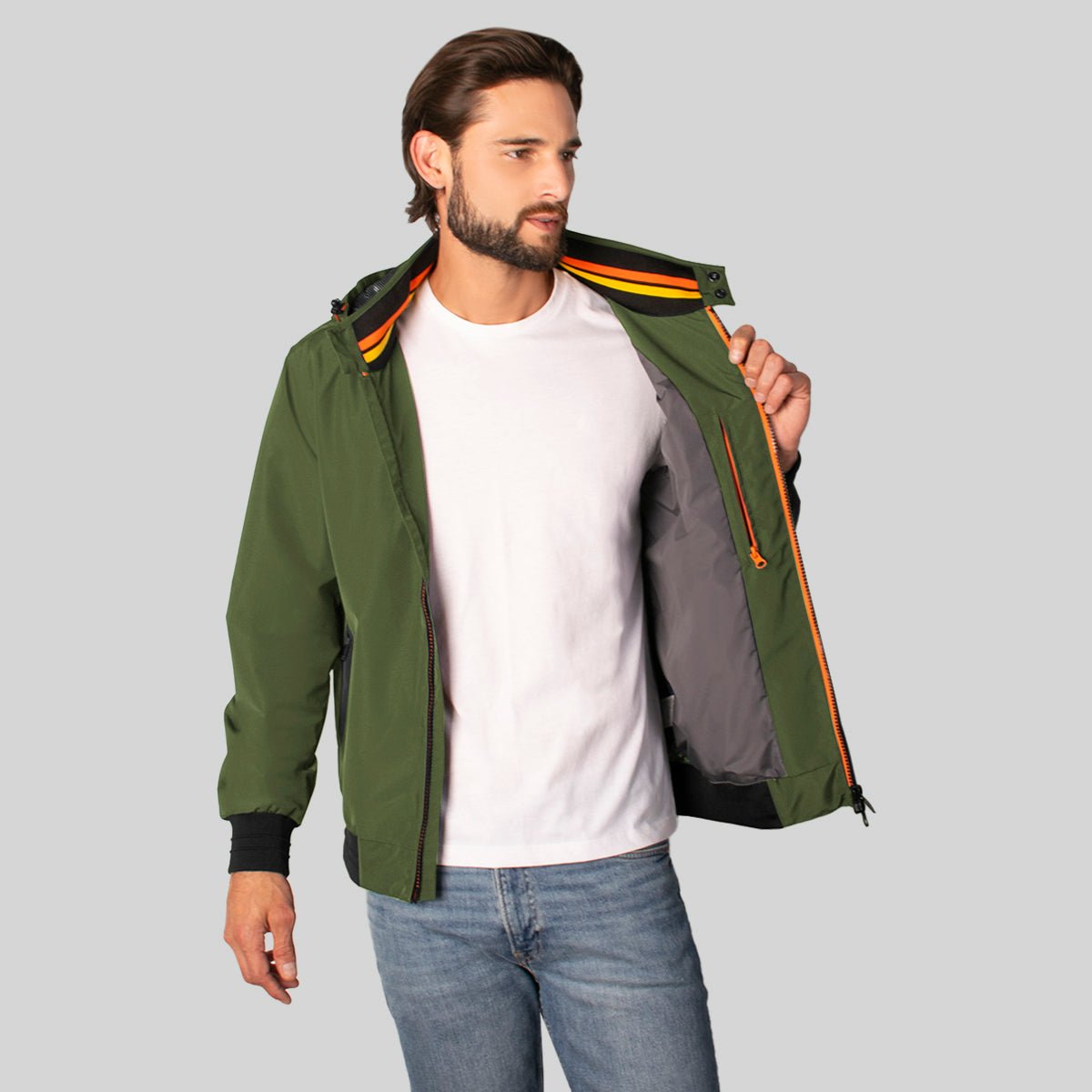 Foto 3 pulgar | Chamarra Greenlander Para Hombre Bomber