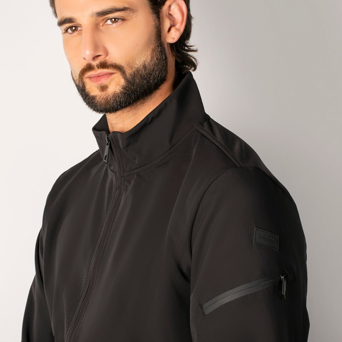 Foto 5 pulgar | Chamarra Greenlander Tipo Bomber    Casual, Ligera Y Con Bolsillos, Estilo Urbano Con Cierre Frontal Para Hombre