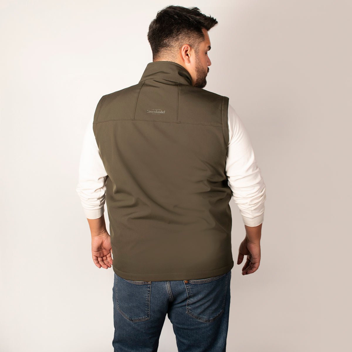 Foto 5 pulgar | Chaleco Greenlander Softshell   Impermeable, Ligero Y Térmico Con Cierre Y Bolsillos Funcionales Tallas Extra Para Hom