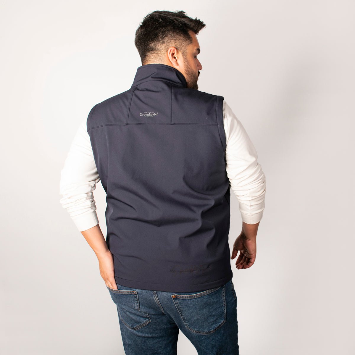 Foto 5 pulgar | Chaleco Greenlander Softshell   Impermeable, Ligero Y Térmico Con Cierre Y Bolsillos Funcionales Tallas Extra Para Hom