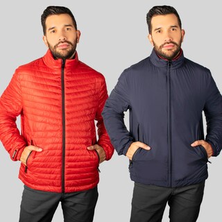 Foto 5 | Chamarra Greenlander Reversible Acolchada, Térmica, Casual Y Ligera Para Hombre