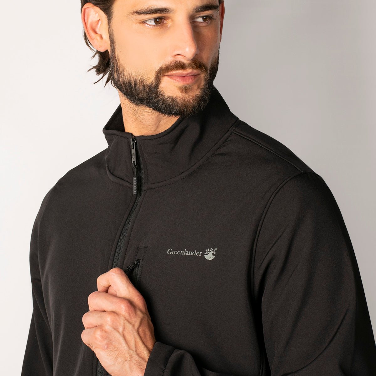 Foto 4 pulgar | Chamarra Greenlander Softshell Impermeable Y Corta Viento Casual Para Hombre