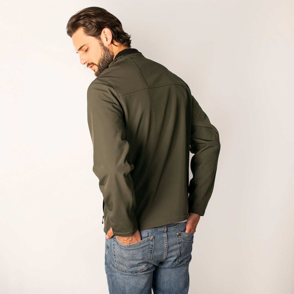 Foto 4 pulgar | Chamarra Greenlander Softshell Impermeable Y Corta Viento Casual Para Hombre