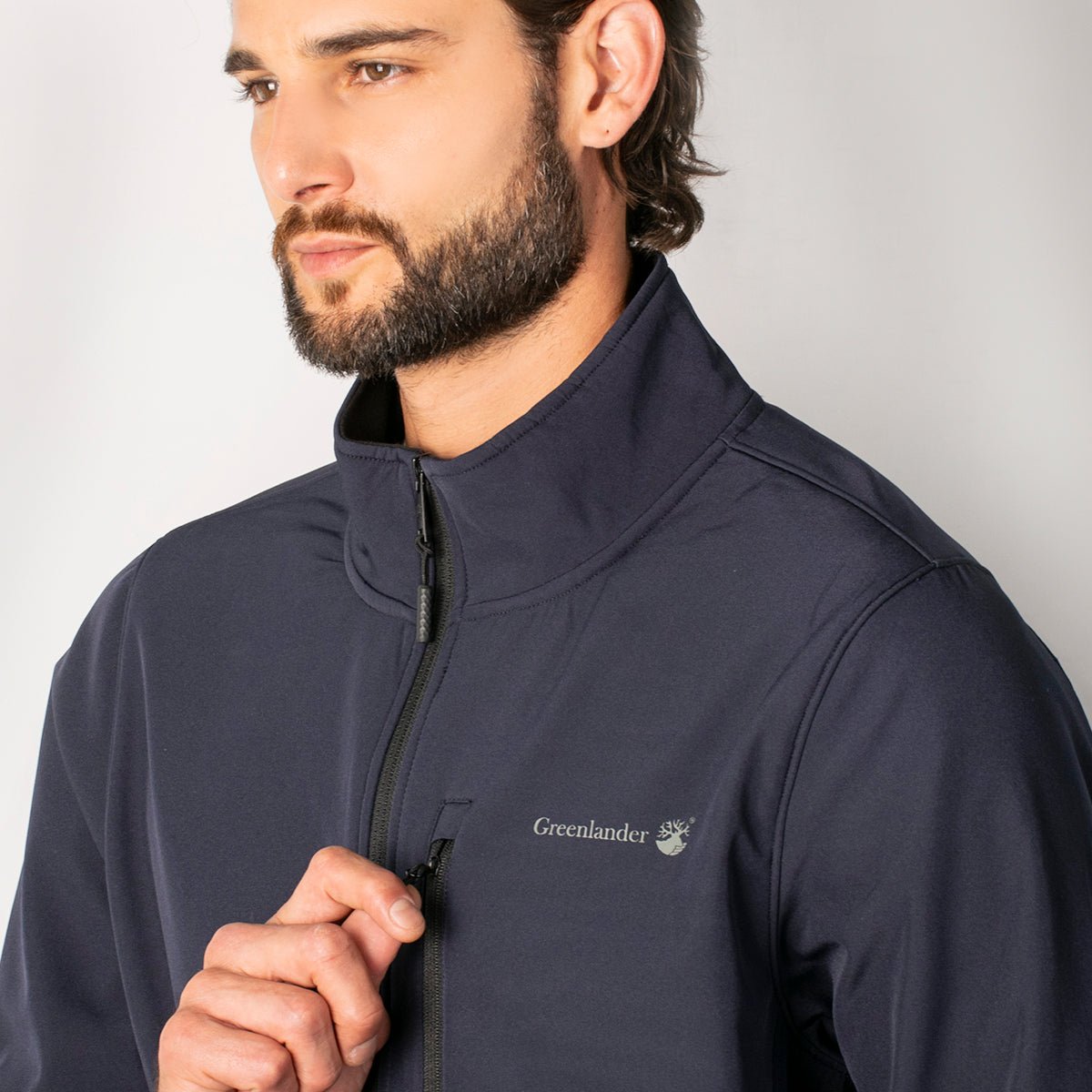 Foto 4 pulgar | Chamarra Greenlander Softshell Impermeable Y Corta Viento Casual Para Hombre