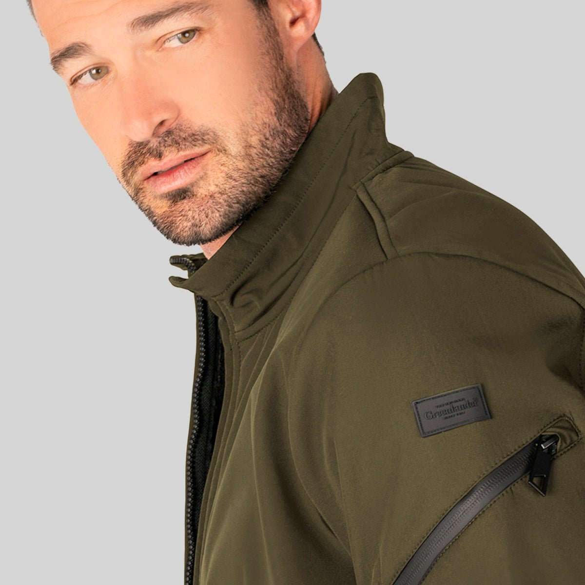 Foto 5 pulgar | Chamarra Grenlander Softshell Ligero Casual Para Hombre