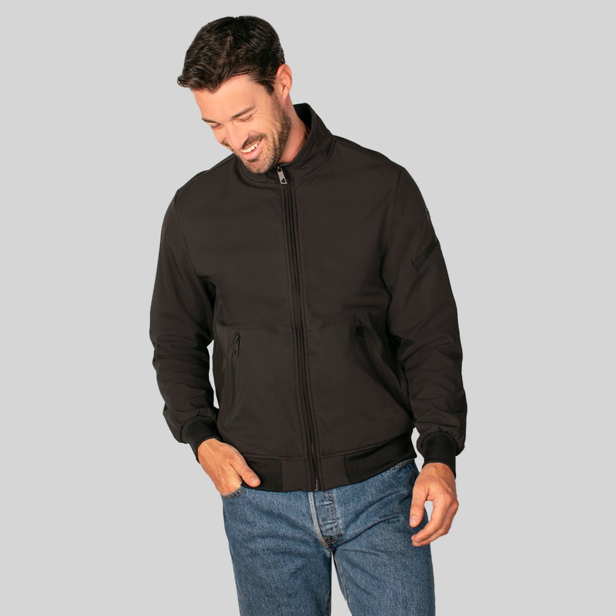 Foto 4 pulgar | Chamarra Grenlander Softshell Ligero Casual Para Hombre