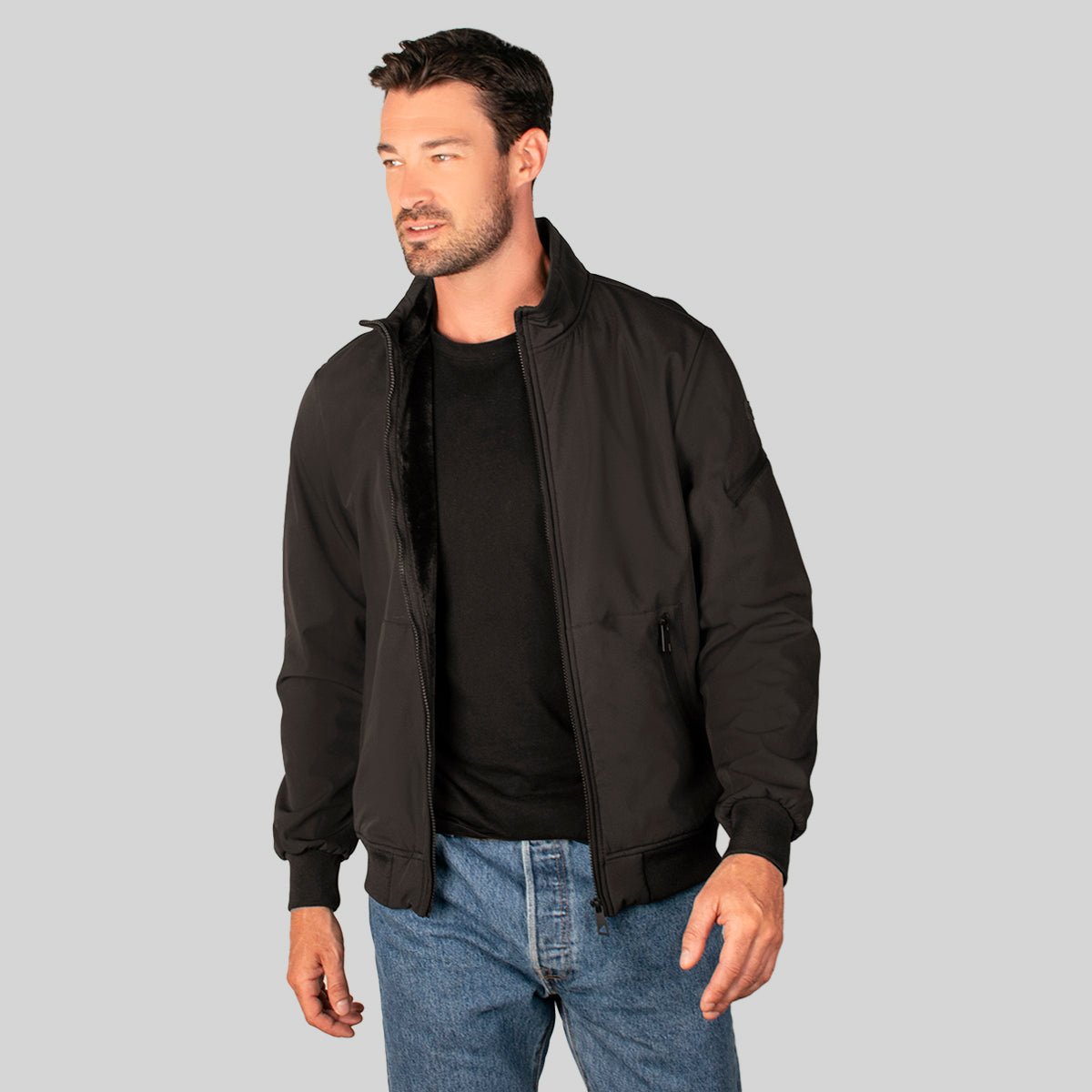 Foto 5 pulgar | Chamarra Grenlander Softshell Ligero Casual Para Hombre
