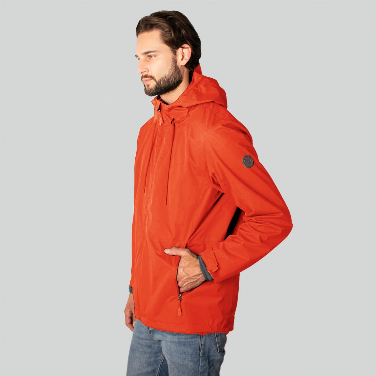 Foto 4 | Chamarra Greenlander Rompevientos 2 En 1 Casual Para Hombre