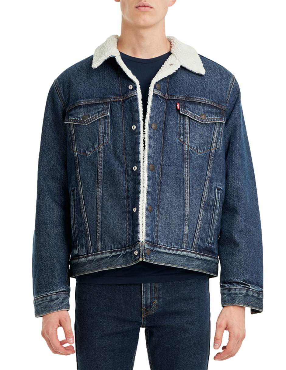 Foto 3 pulgar | Levi's  Sherpa Trucker Jacket