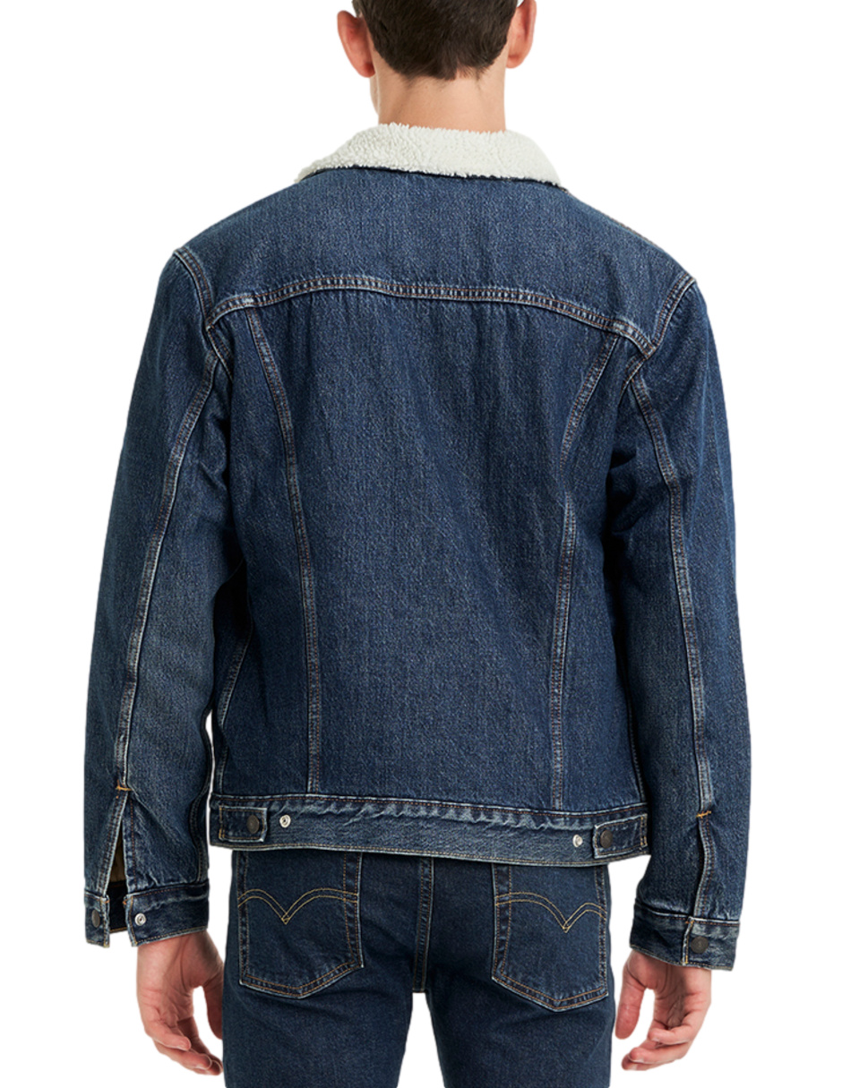 Foto 5 pulgar | Levi's  Sherpa Trucker Jacket