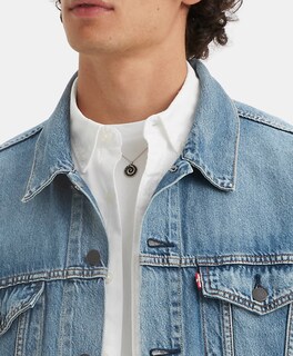 Foto 2 | Levi’s Chamarra Trucker De Mezclilla Para Hombre