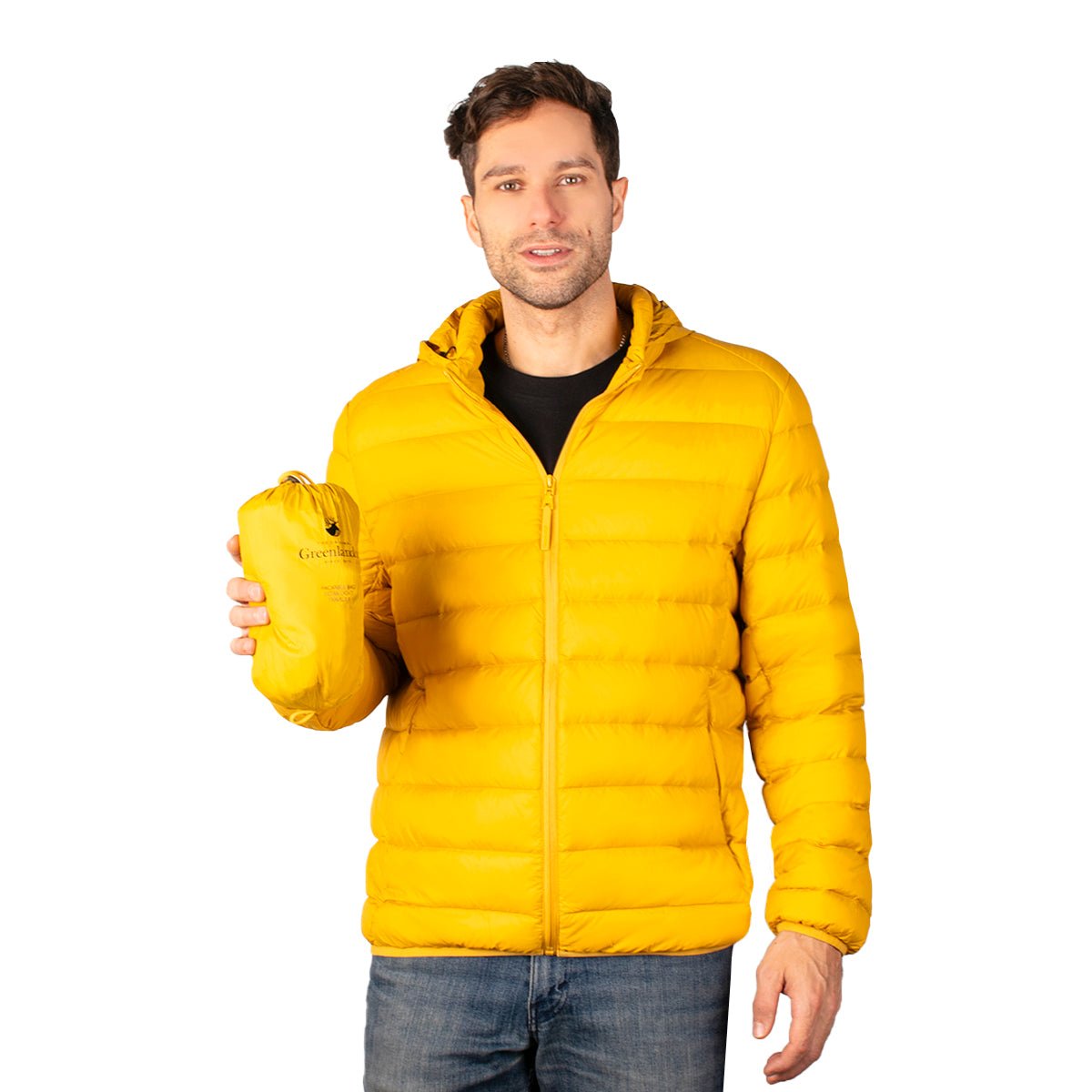 Foto 1 | Chamarra Greenlander De Pluma Packable Para Hombre