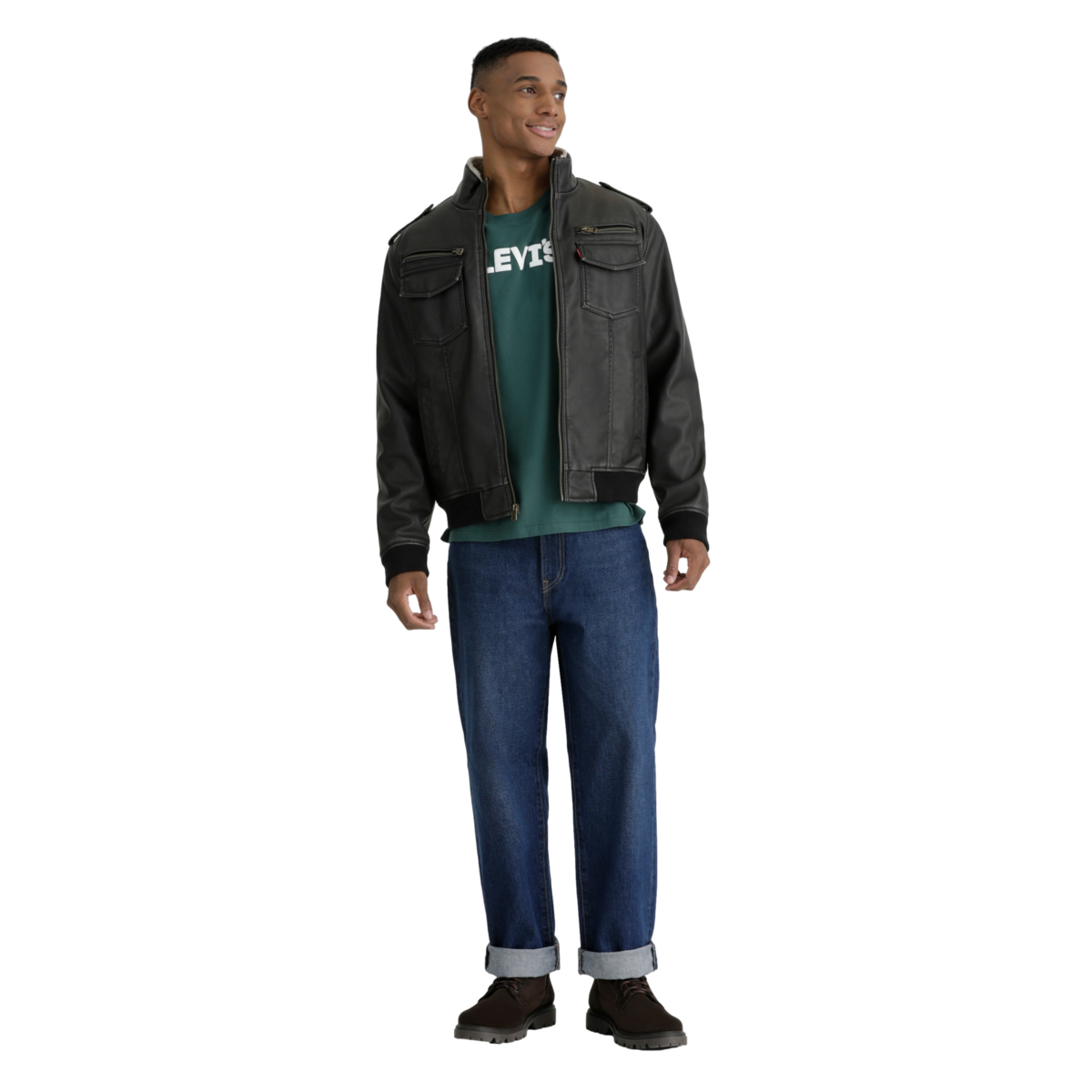 Foto 4 | Chamarra Black Levi’s