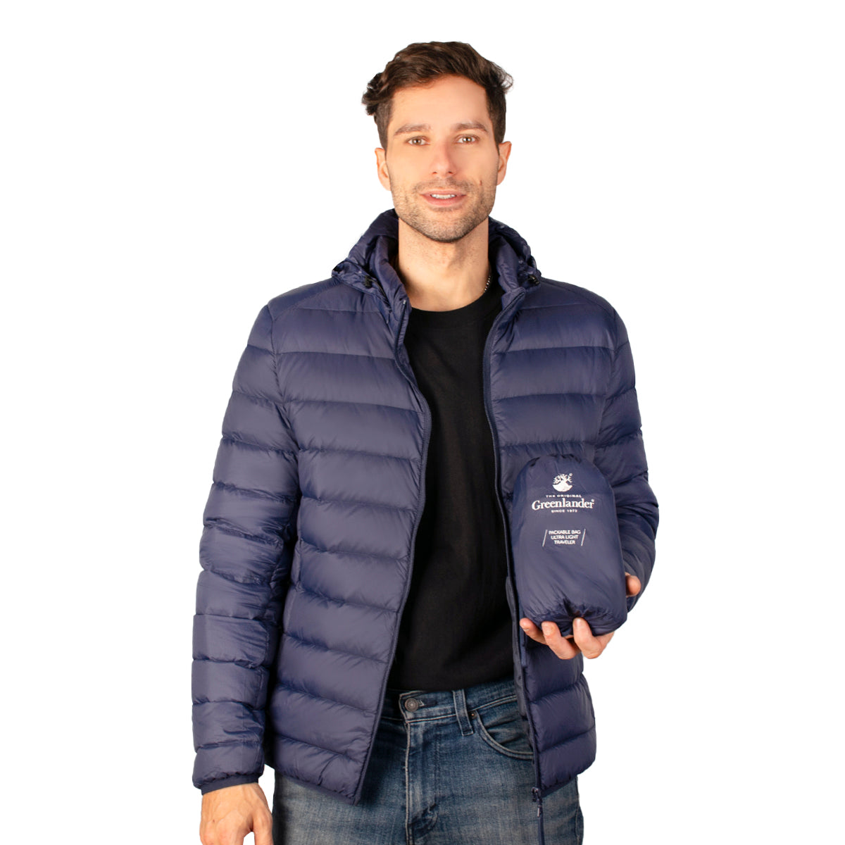 Foto 5 pulgar | Chamarra Greenlander De Pluma Packable Para Hombre
