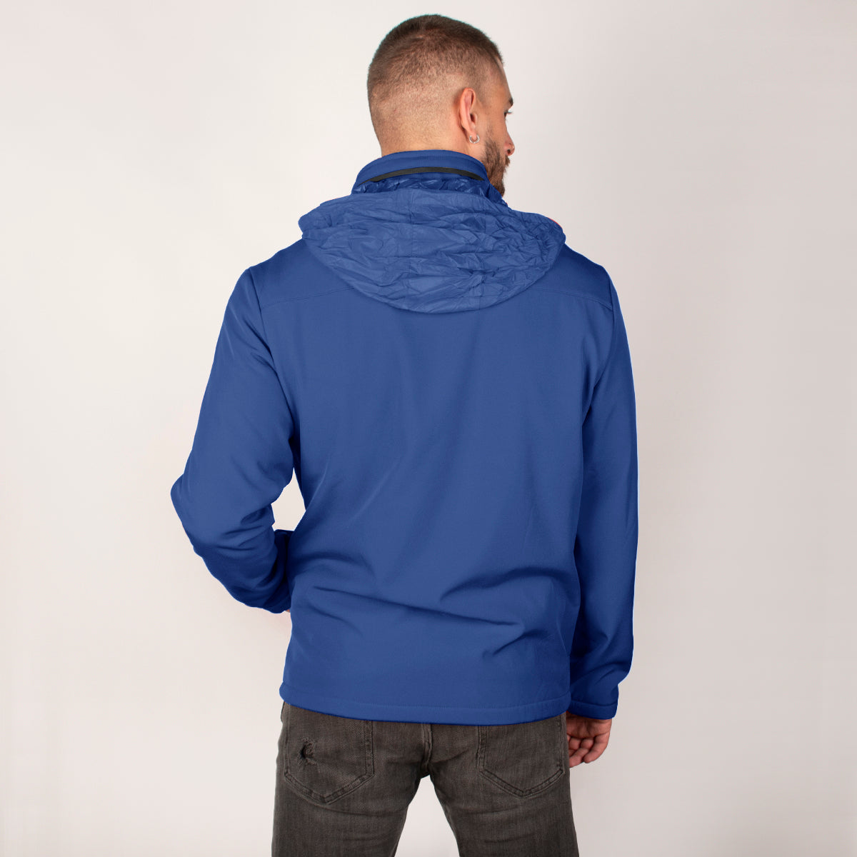 Foto 4 pulgar | Chamarra Greenlnder Softshell Impermeable Con Capucha Cortaviento Para Hombre
