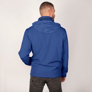 Foto 3 | Chamarra Greenlnder Softshell Impermeable Con Capucha Cortaviento Para Hombre