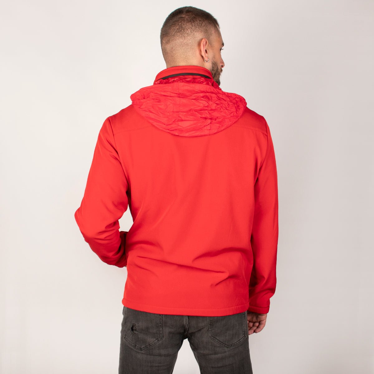 Foto 5 pulgar | Chamarra Greenlnder Softshell Impermeable Con Capucha Cortaviento Para Hombre