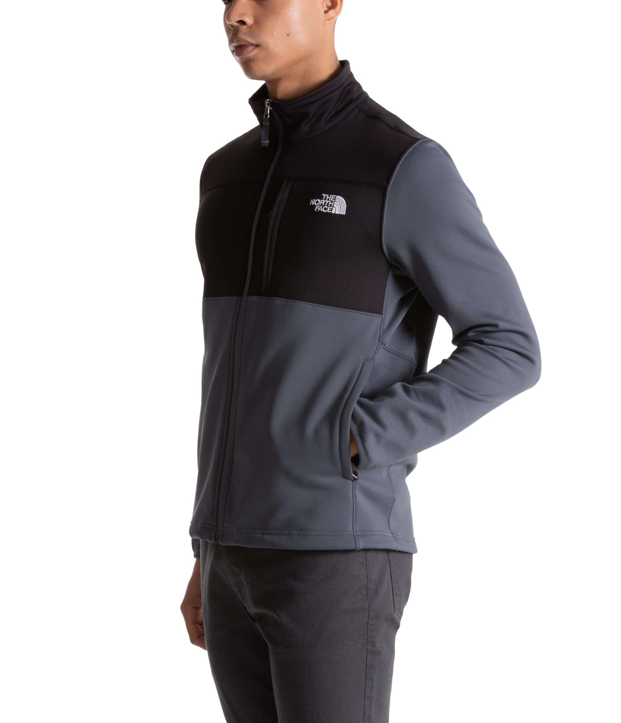 Foto 3 pulgar | Chaqueta The North Face Para Hombre Astro Ridge Con Cierre Completo Vandis Grey - Venta Internacional.