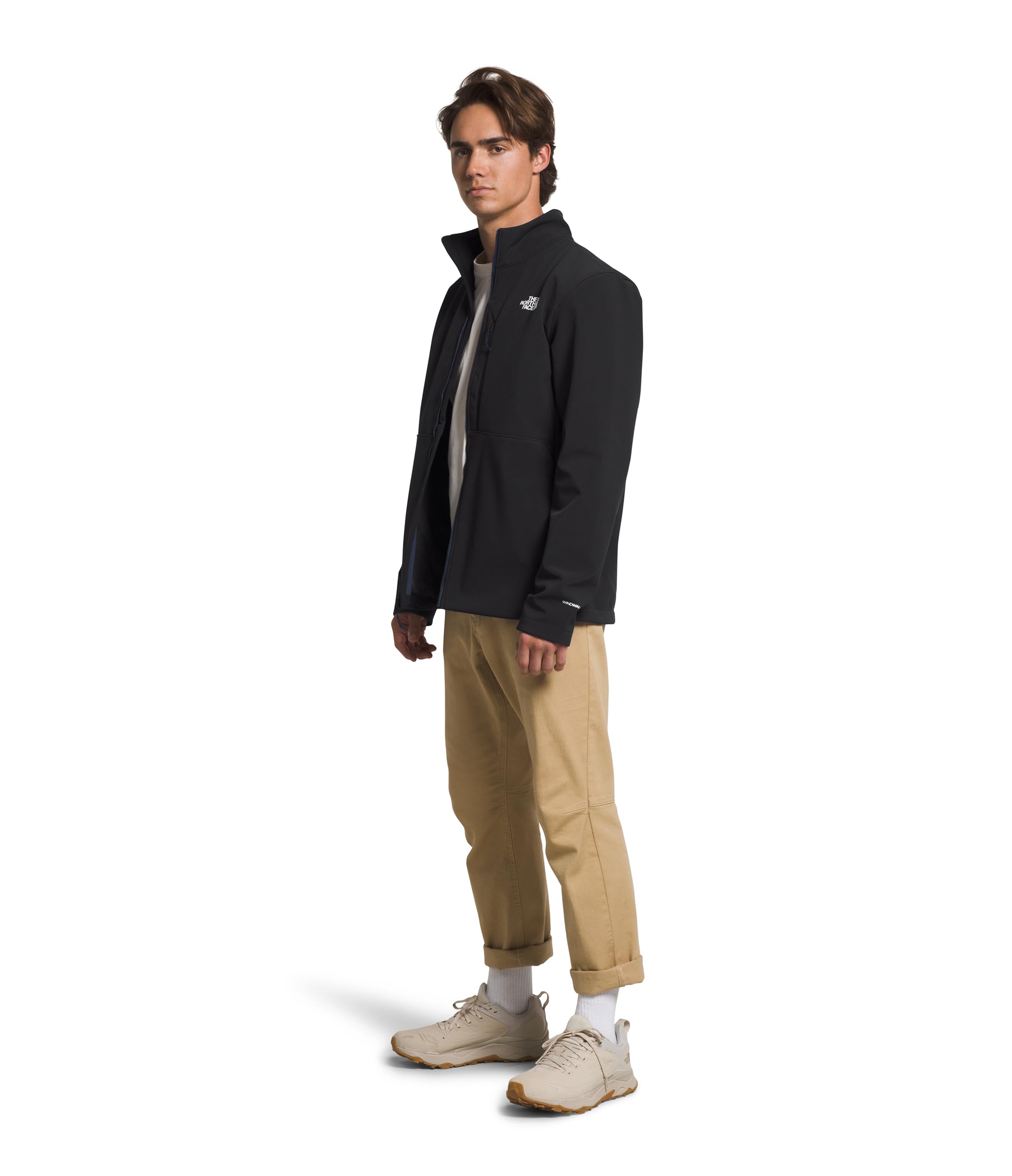 Foto 3 pulgar | Chaqueta The North Face Apex Bionic 3 Para Hombre, Resistente Al Viento, Negra - Venta Internacional.