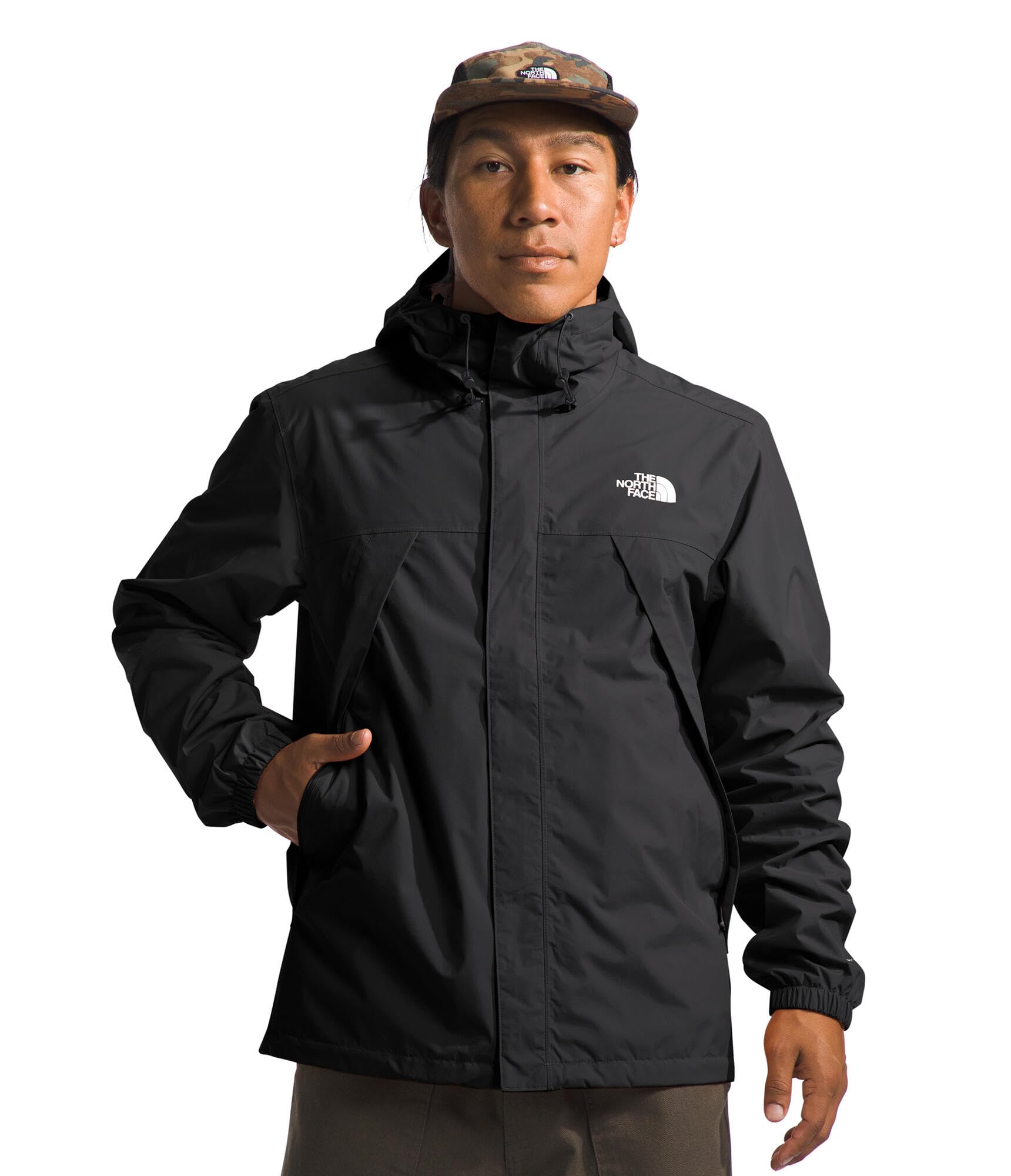 Chaqueta The North Face Antora Waterproof Para Hombre Negra Talla M - Venta Internacional.