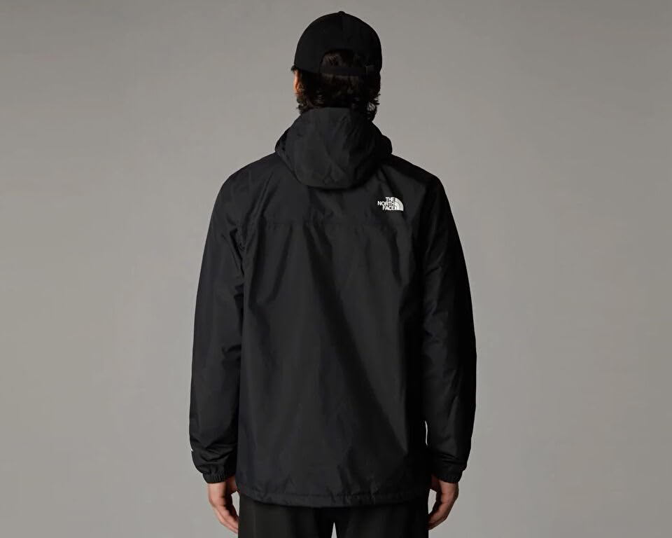 Foto 3 pulgar | Chaqueta The North Face Antora Waterproof Para Hombre Negra Talla M - Venta Internacional.