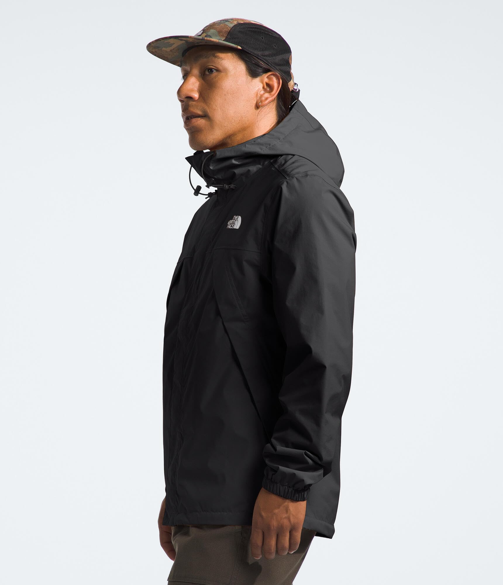 Foto 4 pulgar | Chaqueta The North Face Antora Waterproof Para Hombre Negra Talla M - Venta Internacional.