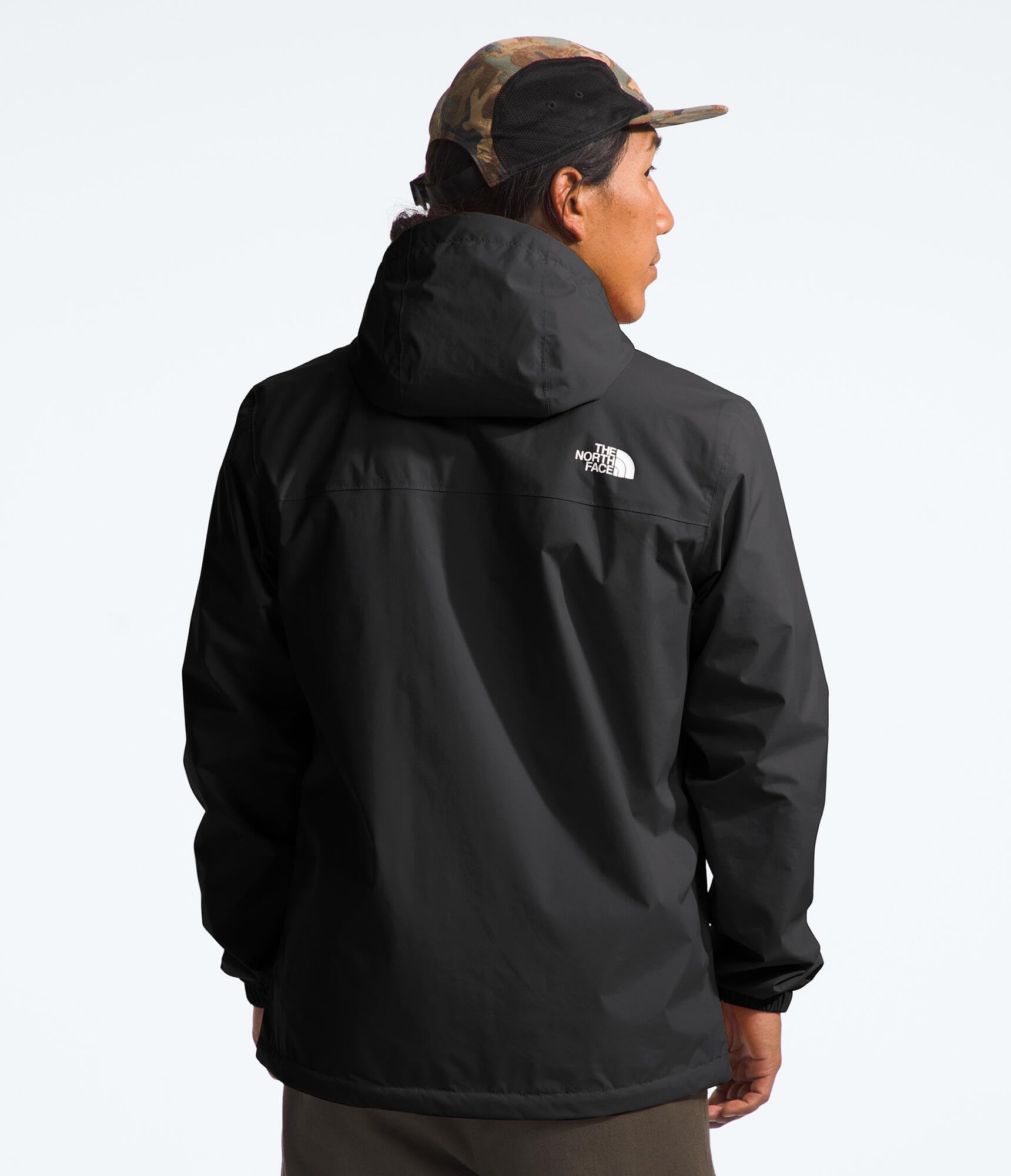 Foto 5 pulgar | Chaqueta The North Face Antora Waterproof Para Hombre Negra Talla M - Venta Internacional.