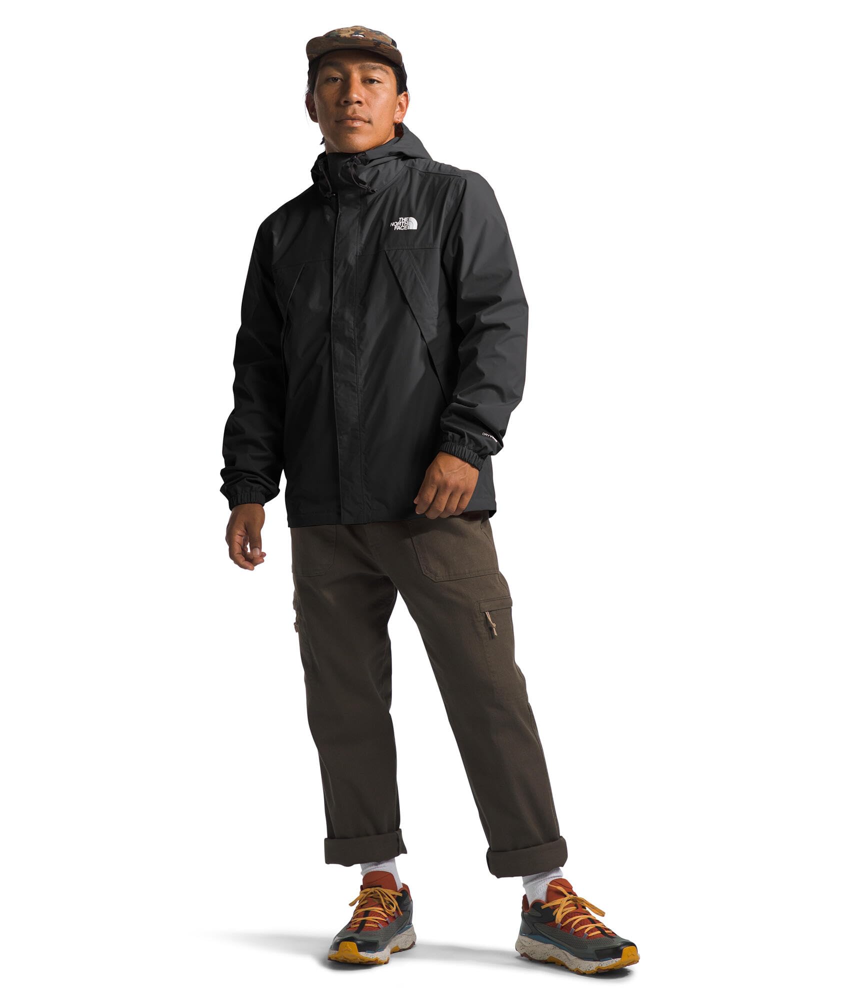 Foto 7 pulgar | Chaqueta The North Face Antora Waterproof Para Hombre Negra Talla M - Venta Internacional.
