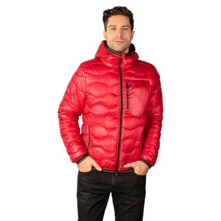 Foto 1 | Chamarra Greenlander Capitonada Con Gorro Para Hombre