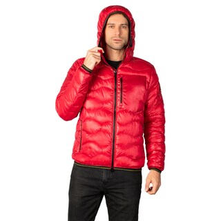 Foto 3 | Chamarra Greenlander Capitonada Con Gorro Para Hombre