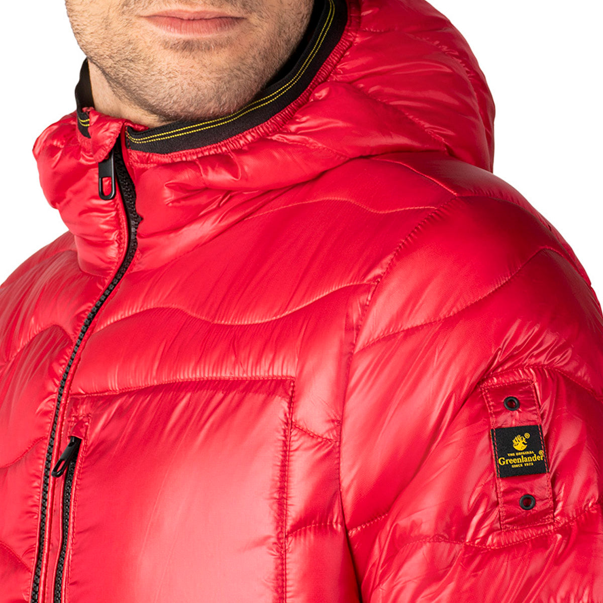 Foto 4 | Chamarra Greenlander Capitonada Con Gorro Para Hombre