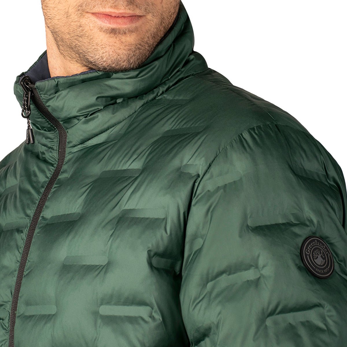 Foto 5 pulgar | Chamarra Greenlander Capitonada Doble Vista Con Termo Sellado Para Hombre