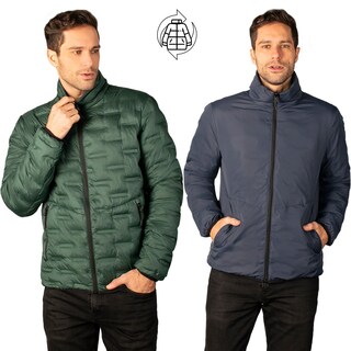 Foto 6 | Chamarra Greenlander Capitonada Doble Vista Con Termo Sellado Para Hombre
