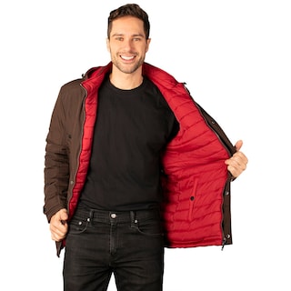Foto 2 | Chamarra Greenlander Reversible Con Gorro Desmontable Para Hombre
