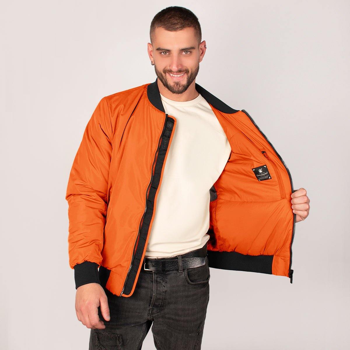 Foto 3 pulgar | Chamarra Greenlander Bomber Para Hombre