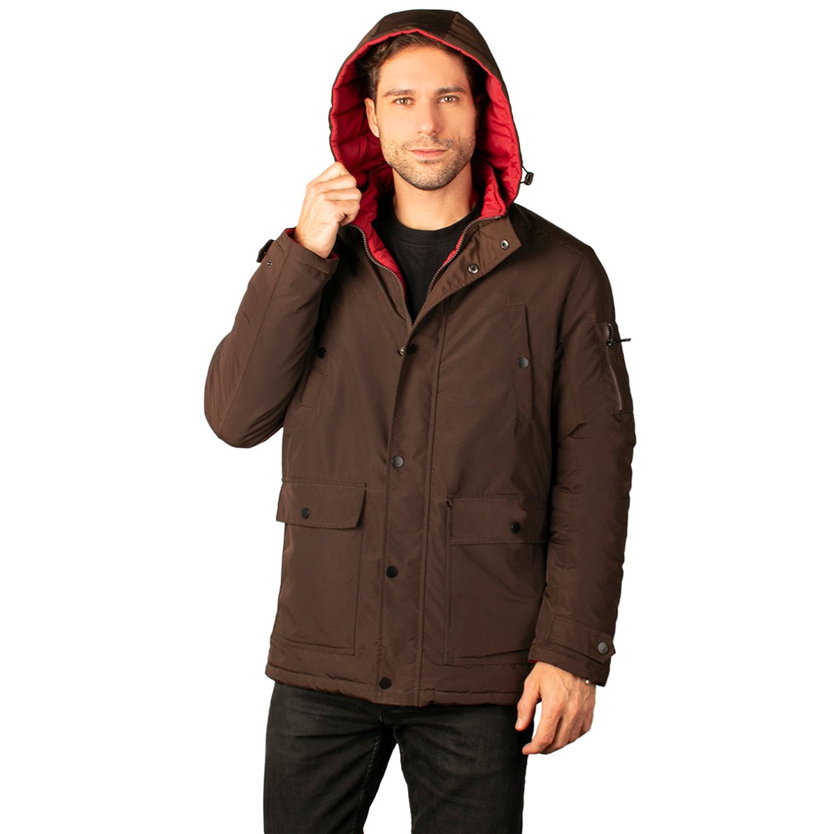 Foto 4 pulgar | Chamarra Greenlander Reversible Con Gorro Desmontable Para Hombre