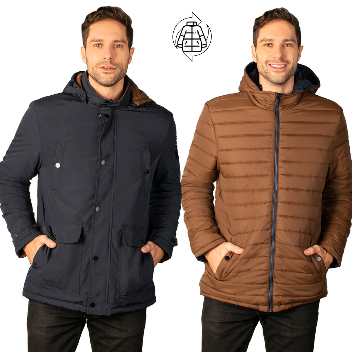 Foto 6 pulgar | Chamarra Greenlander Reversible Con Gorro Desmontable Para Hombre