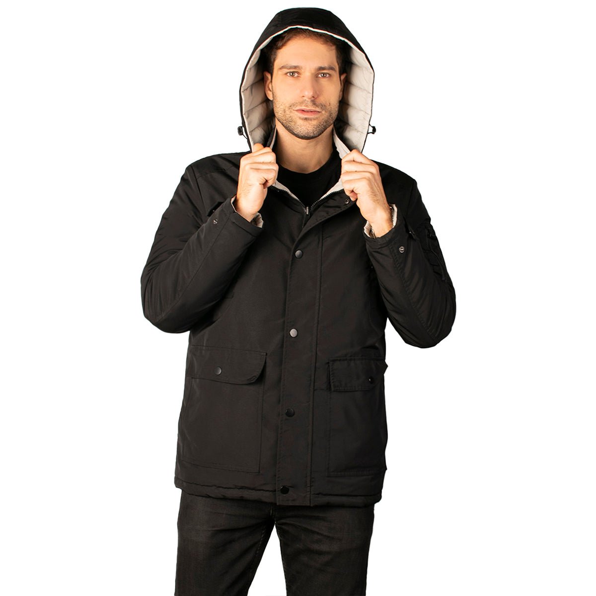 Foto 5 pulgar | Chamarra Greenlander Reversible Con Gorro Desmontable Para Hombre