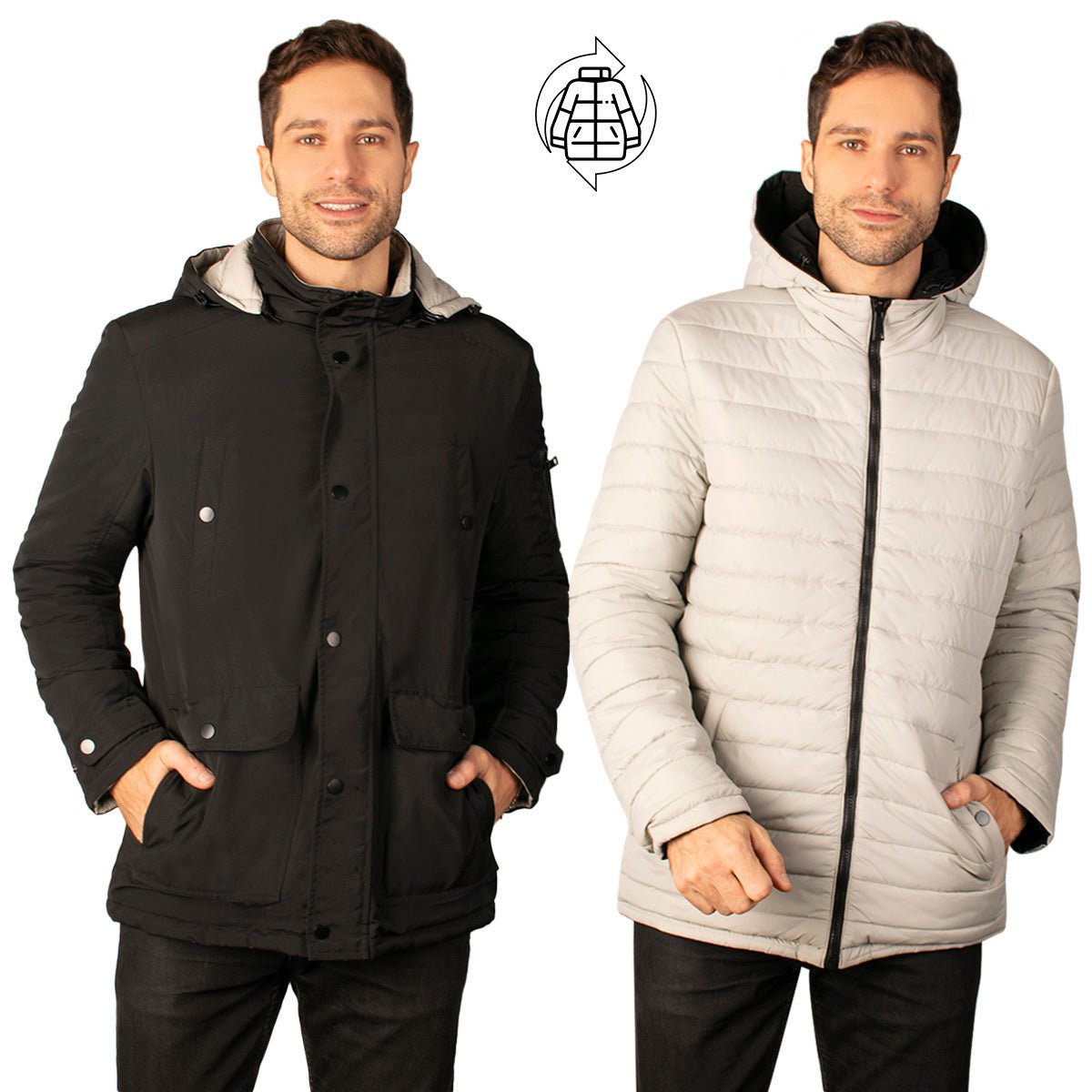 Foto 8 pulgar | Chamarra Greenlander Reversible Con Gorro Desmontable Para Hombre