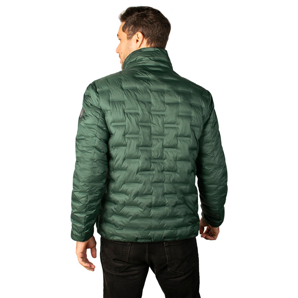 Chamarra Greenlander Capitonada Doble Vista Con Termo Sellado Para Hombre