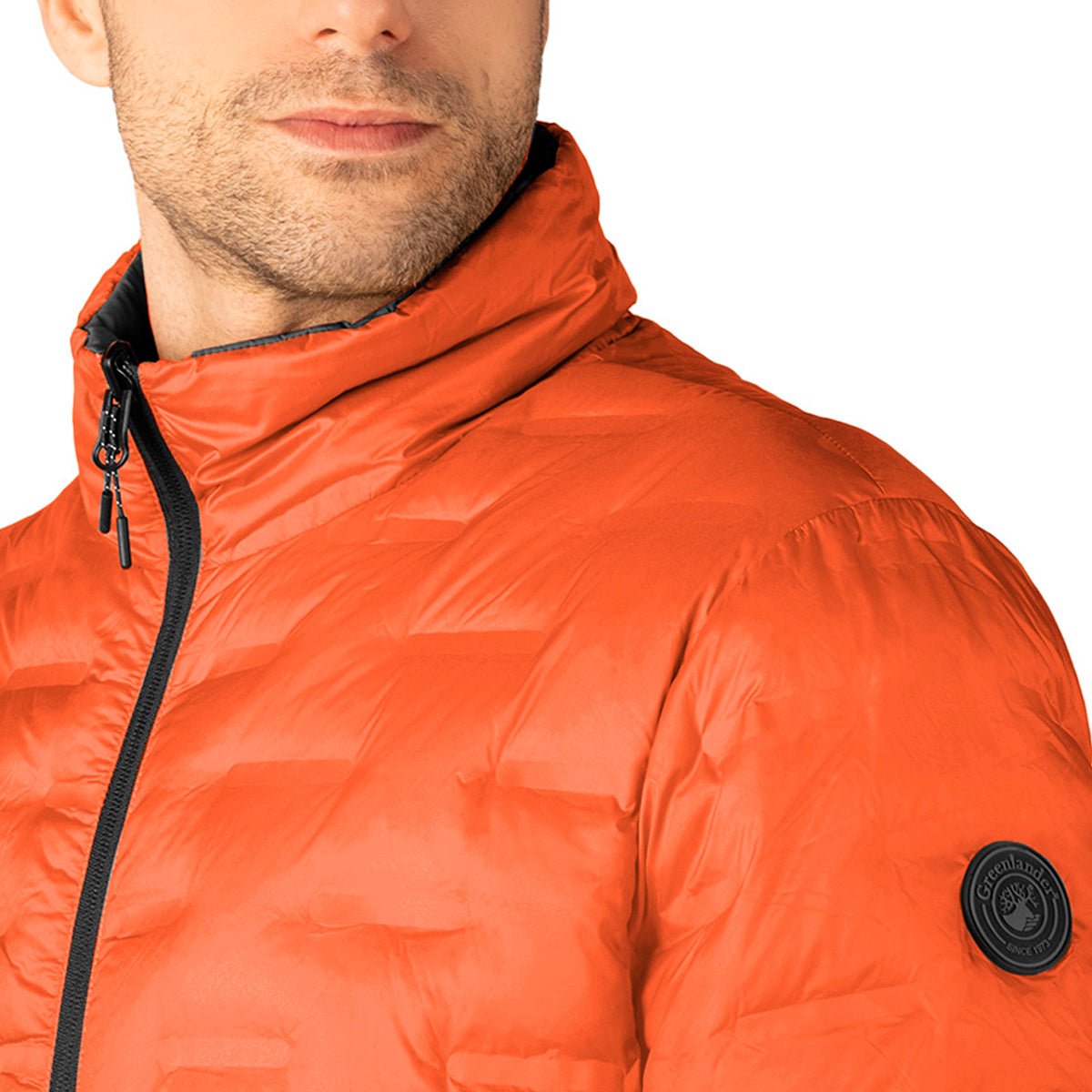 Foto 7 pulgar | Chamarra Greenlander Capitonada Doble Vista Con Termo Sellado Para Hombre