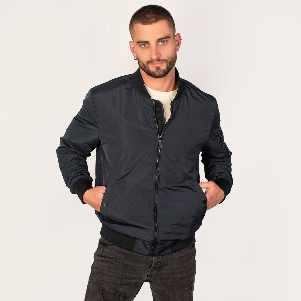 Chamarra Greenlander Bomber Para Hombre
