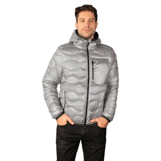 Foto 1 | Chamarra Greenlander Capitonada Con Gorro Para Hombre
