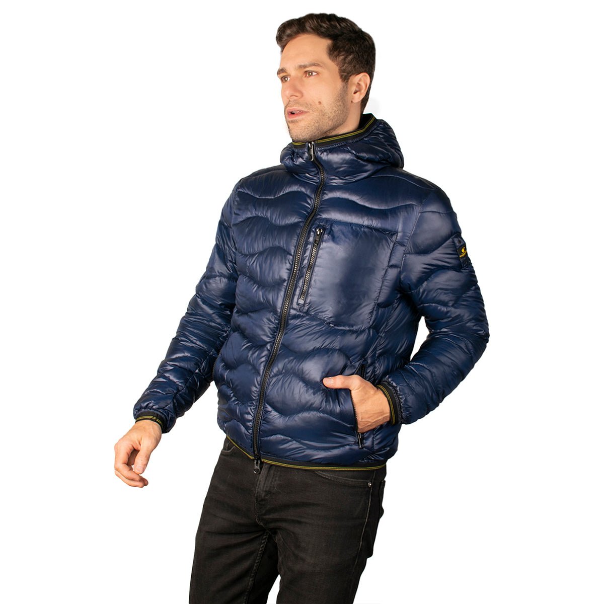 Foto 5 pulgar | Chamarra Greenlander Capitonada Con Gorro Para Hombre