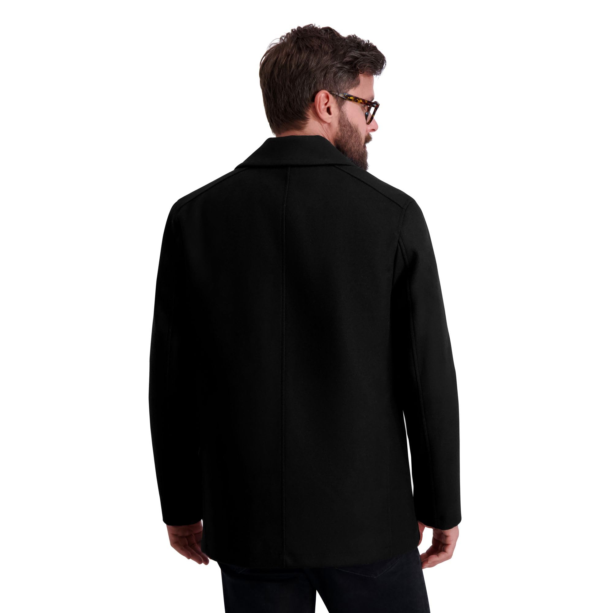 Foto 4 pulgar | Coat Nautica Para Hombre, Mezcla De Lana, Doble Botonadura, Talla Grande - Venta Internacional.