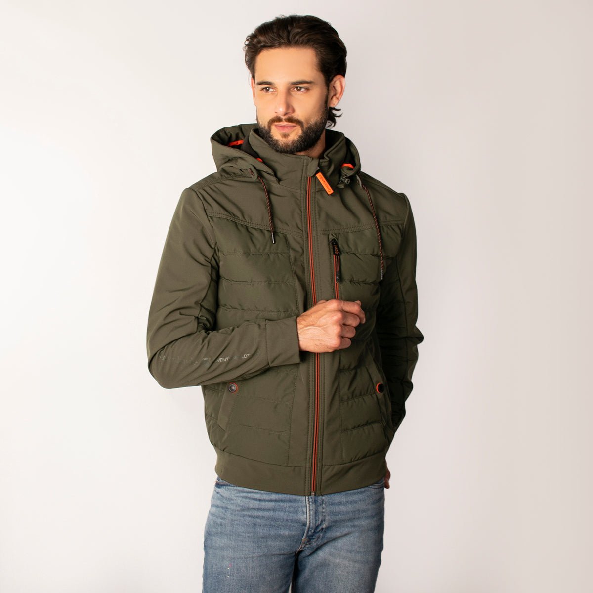 Chamarra Greenlander Con Gorro Desmontable Para Hombre