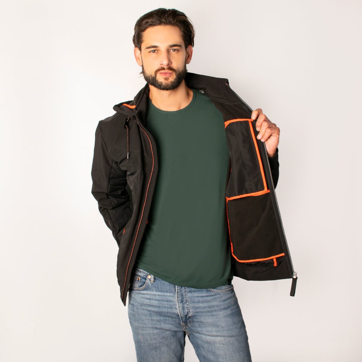 Foto 3 pulgar | Chamarra Greenlander Con Gorro Desmontable Para Hombre