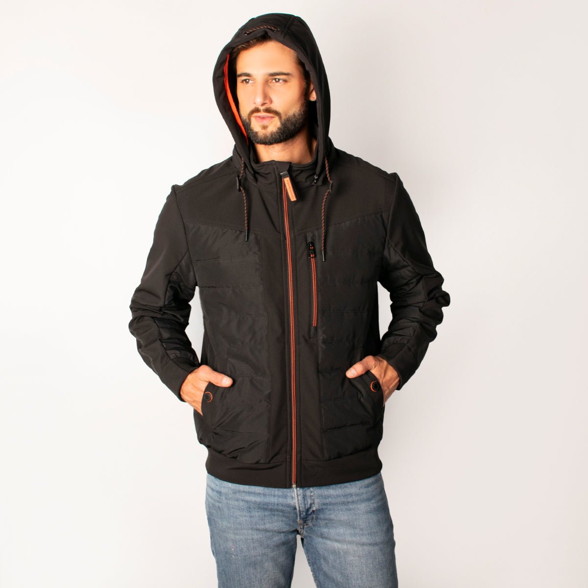 Foto 3 | Chamarra Greenlander Con Gorro Desmontable Para Hombre