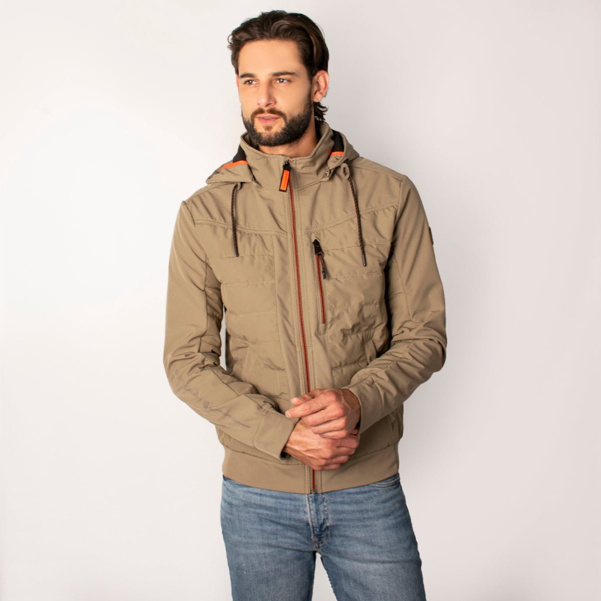 Chamarra Greenlander Con Gorro Desmontable Para Hombre