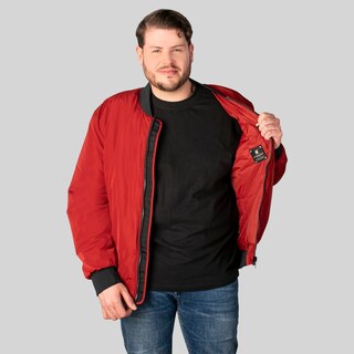 Foto 2 | Chamarra Greenlander Bomber Tallas Extra Para Hombre